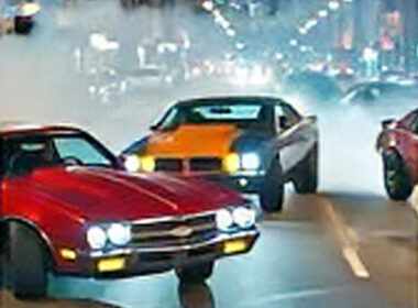 Gritty boom-bap studio scene with two rappers trading bars in a dimly lit graffiti-covered room, vintage mic and vinyl turntable creating a classic cypher atmosphere.