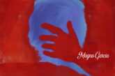 Abstract album artwork showing a blue silhouette figure being embraced by red hands against a textured red background, representing introspection and emotional depth in Hip-Hop.