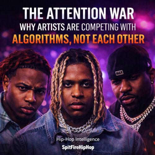 The Attention War in Hip-Hop Why Artists Now Compete With Algorithms, Not Each Other