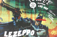 Comic book-inspired cover art for Le Zeppo's single "Play Dirty" featuring Che Uno, produced by Dealwon and Fresh Kils with DJ cuts by Uncle Festerto.