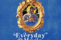 Cover art for LEX N.Y.R.E's Everyday Music album featuring an ornate gold frame surrounding the artist against a blue calendar-inspired background, promoting the single "Rotten App" featuring Cut Supreme.