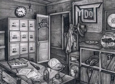 M-Dot - A Notebook With No Light (LP) front
