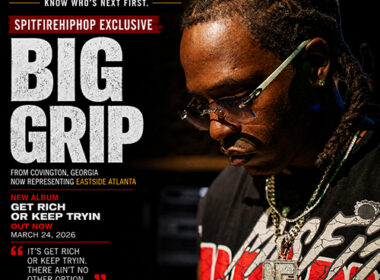 Big Grip featured in a SpitFireHipHop exclusive interview discussing his album Get Rich Or Keep Tryin and his journey from Covington to Eastside Atlanta.