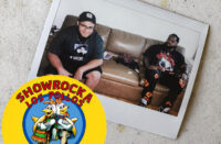 Cover artwork for Showrocka's single "Los Pollos Hermanos" featuring Mexico City lyricist Perro Lu.