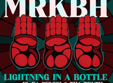 Cover art for MRKBH and Rico James’ “Lightning In A Bottle” featuring El Da Sensei and Tha Truth, with cuts by DJ Kanga.