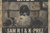 Distressed cover art for “Endz” by Sam R I and K-Prez, produced by Castle Money Beats, showing a worn seat and objects in a dim room.