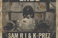 Distressed cover art for “Endz” by Sam R I and K-Prez, produced by Castle Money Beats, showing a worn seat and objects in a dim room.