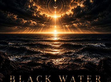 Science of Soul “Black Water” single cover featuring a dark ocean beneath a glowing celestial sky. Featured image alt text: