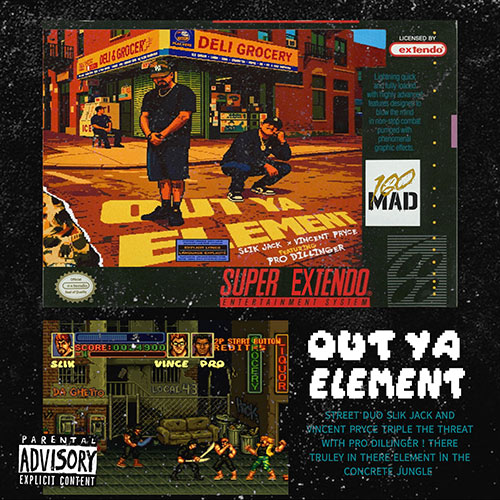 Slik Jack & Vincent Pryce feat. Pro Dillinger - Out Ya Element