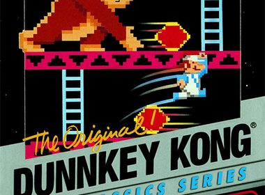 The Dunnas “Since Nintendo” cover artwork featuring retro Donkey Kong-inspired pixel art for the Oak Lonetree and Big Dese single produced by J Patz.