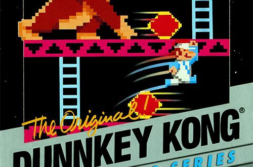 The Dunnas “Since Nintendo” cover artwork featuring retro Donkey Kong-inspired pixel art for the Oak Lonetree and Big Dese single produced by J Patz.