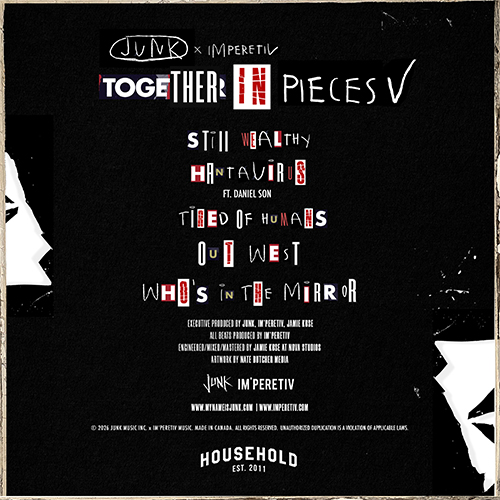 Junk & IM'PERETIV - Together In Pieces V (LP) front