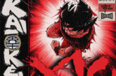 Titan Raps and Flu Dust Kaioken x10 cover art featuring an anime-inspired fighter surrounded by explosive red energy.